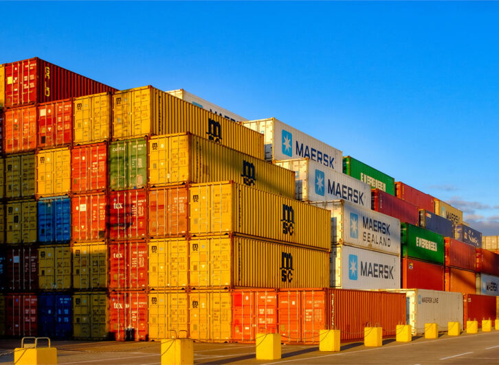 Felixstowe Port Containers